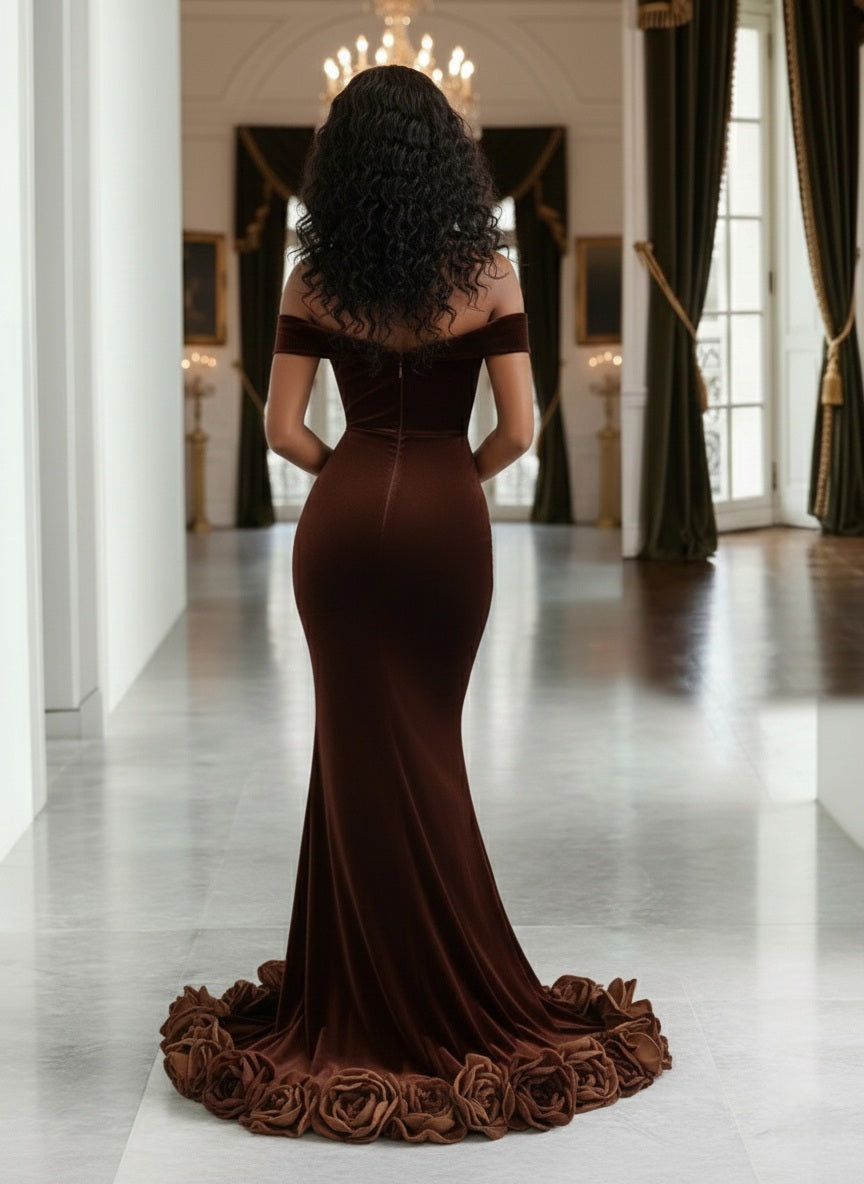Beverly Velvet Dress