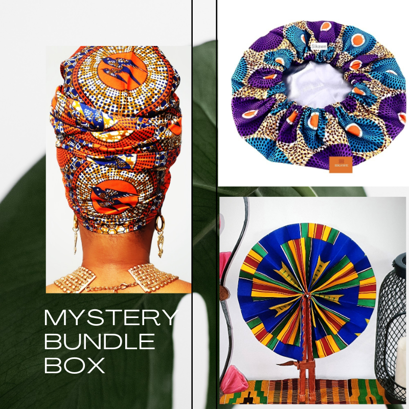 Sikawe Mystery Bundle Box – Surprise African Print Accessories Bundle