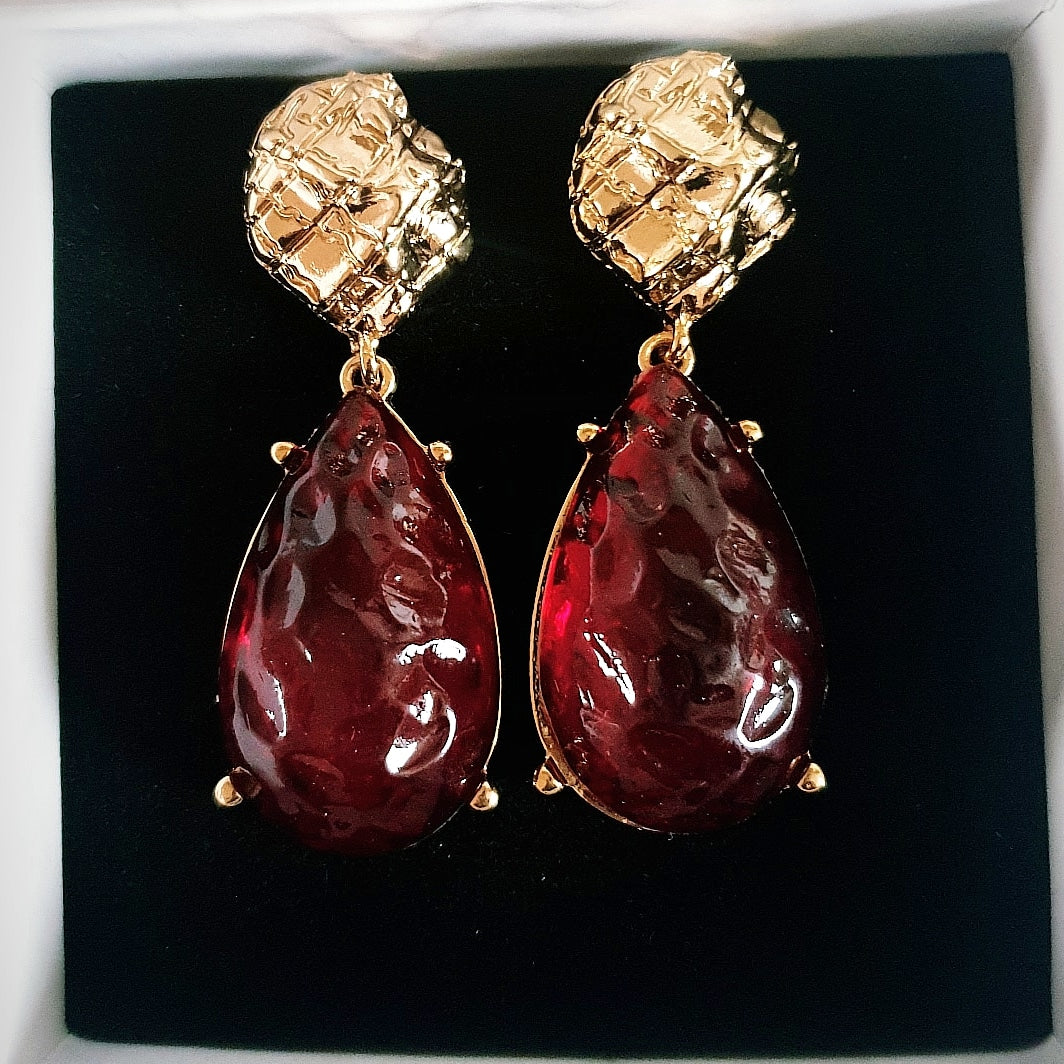 Aminata Crystal Drop Earrings