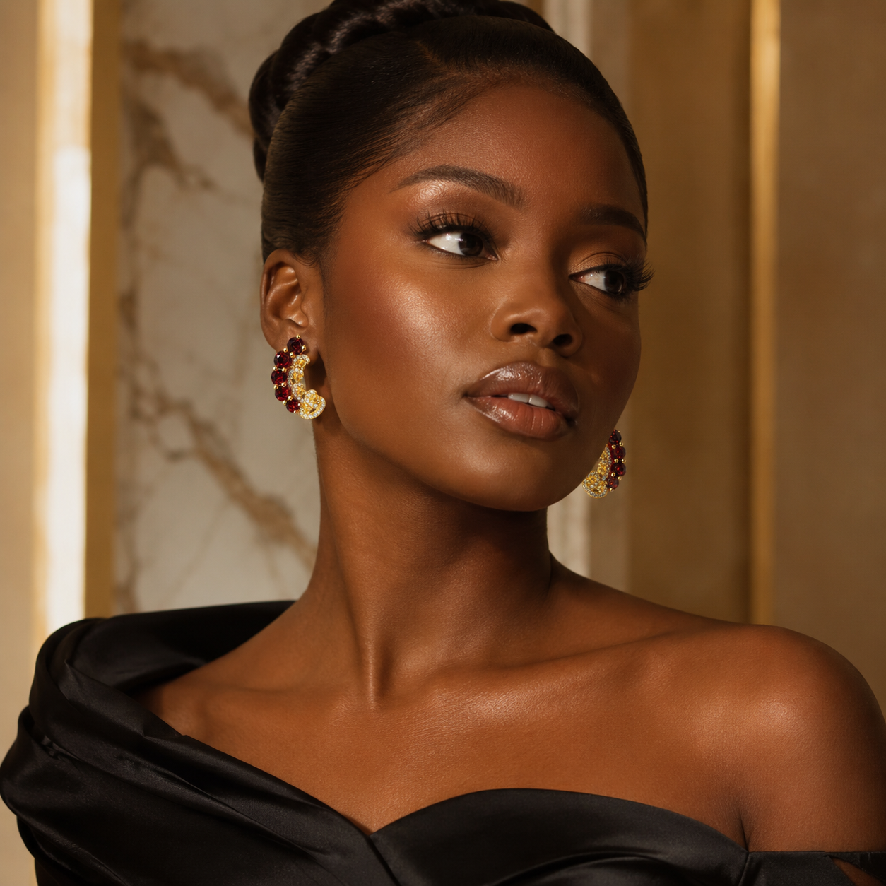 Celeste Gemstone Earrings
