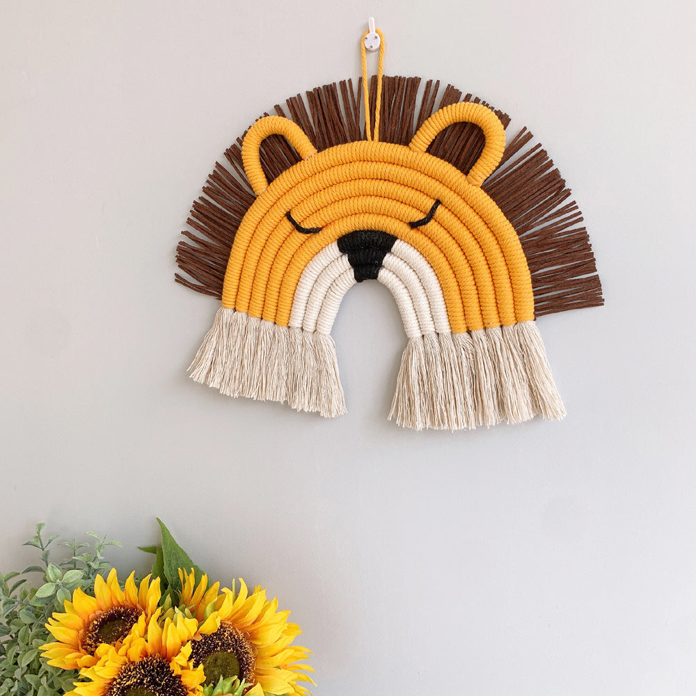 Nursery Decor ROI | Safari Animal Wall Art | Lion & Deer
