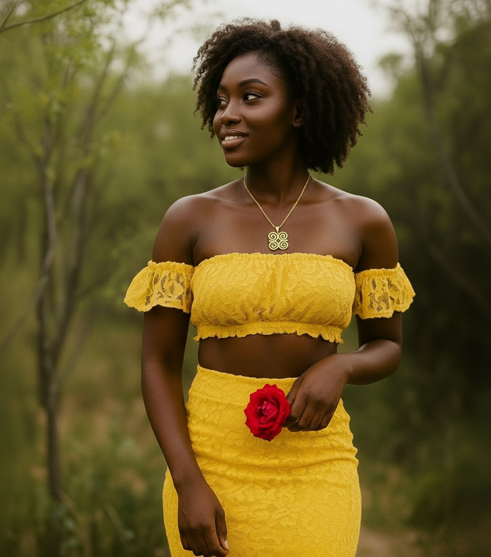Dwennimmen Adinkra Necklace