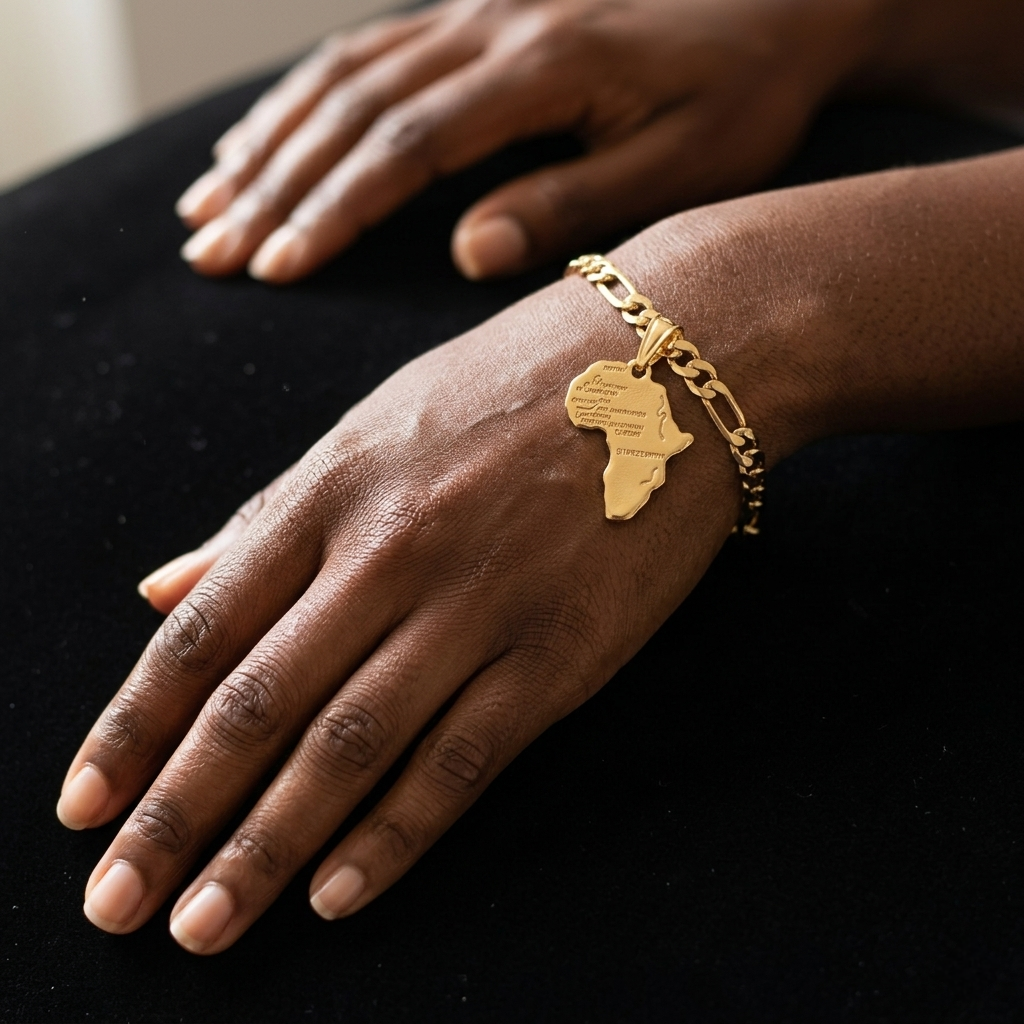 African Map Bracelet