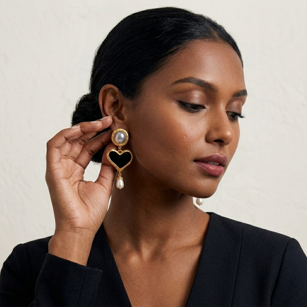 Aku Heart Earring