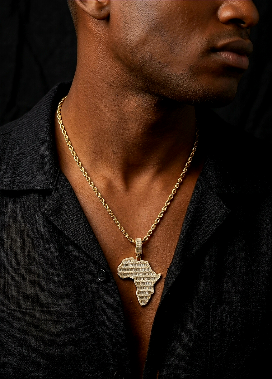 Afrique Iced-Out Necklace