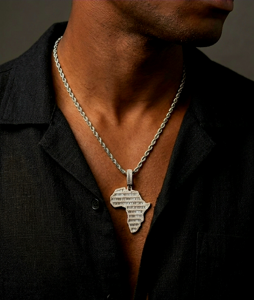 Afrique Iced-Out Necklace
