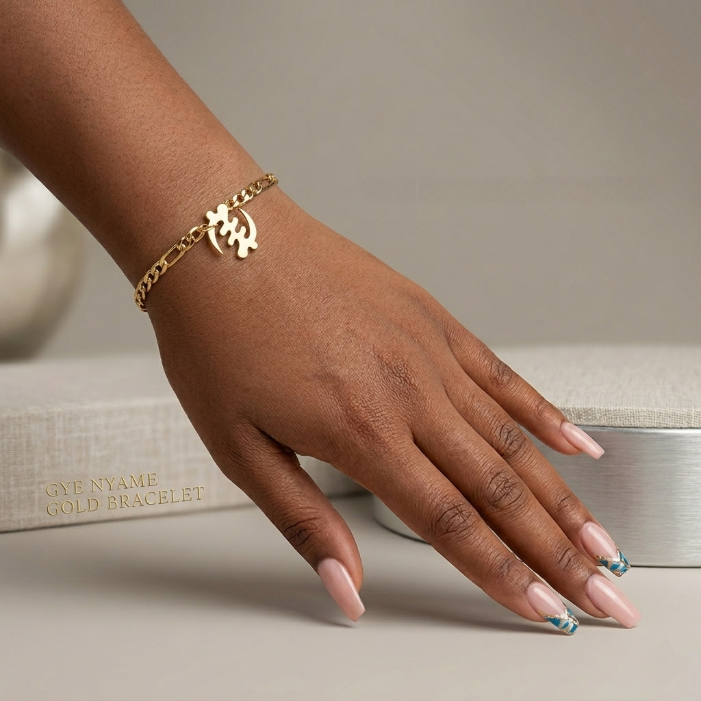Gye Nyame Adinkra Bracelet
