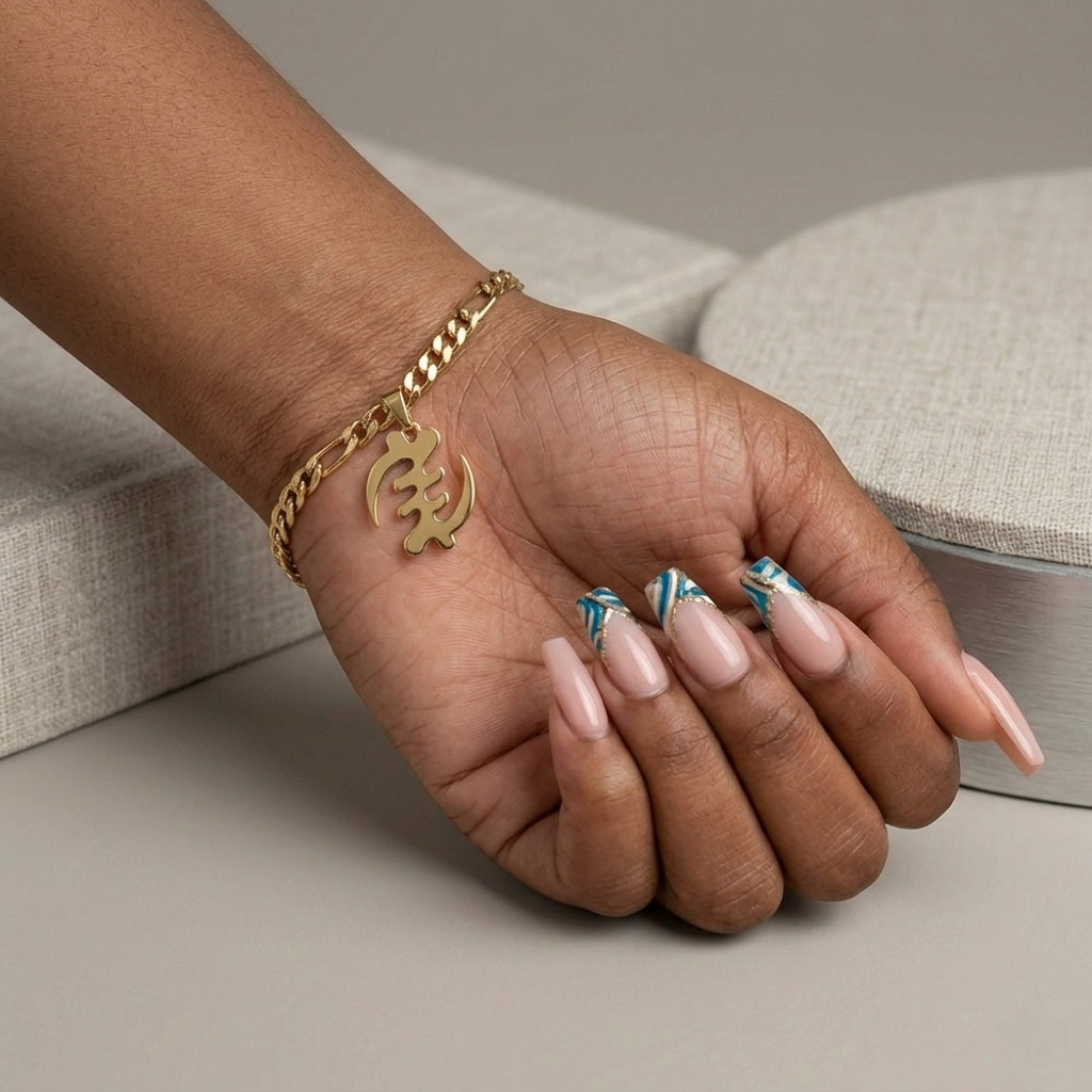Gye Nyame Adinkra Bracelet