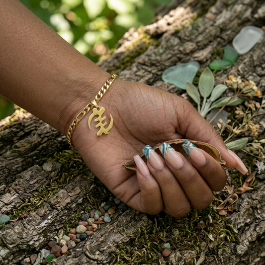 Gye Nyame Adinkra Bracelet