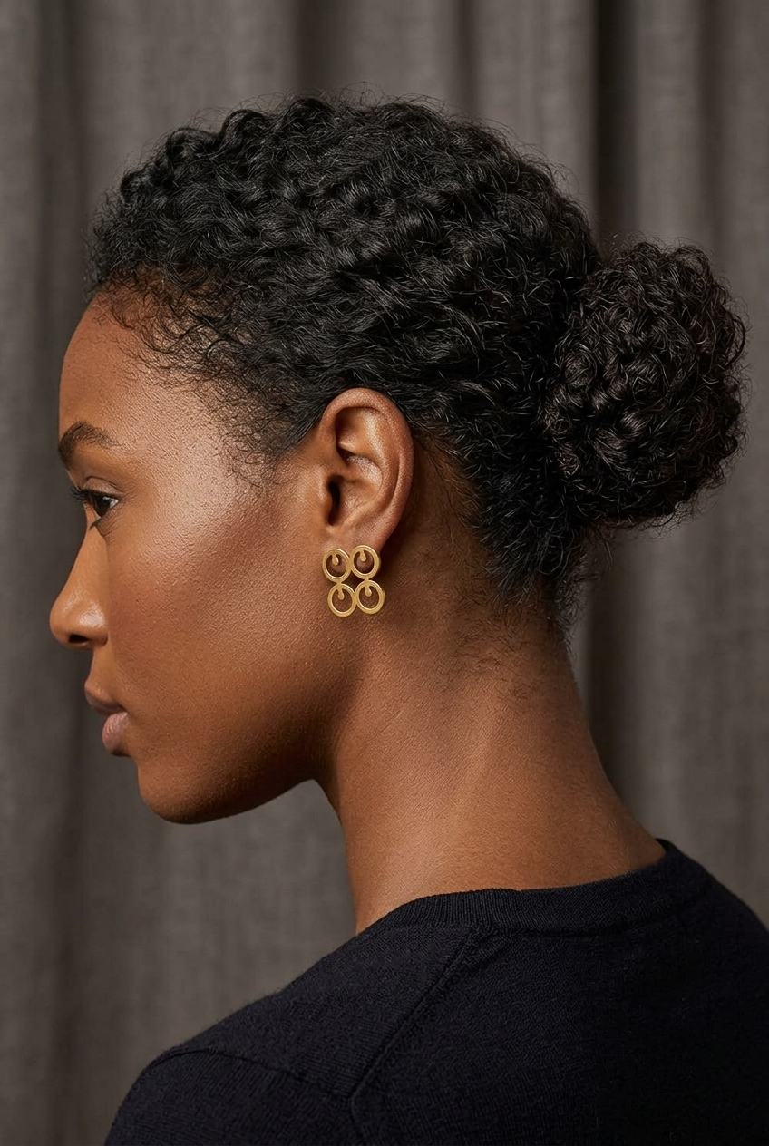 Me Ware Wo Adinkra Stud Earrings