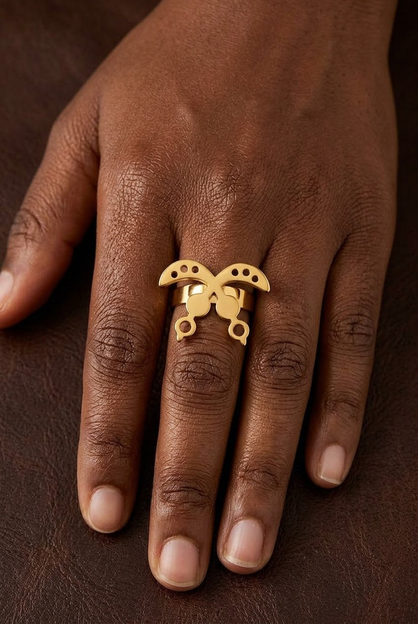 Akofena Adinkra Ring