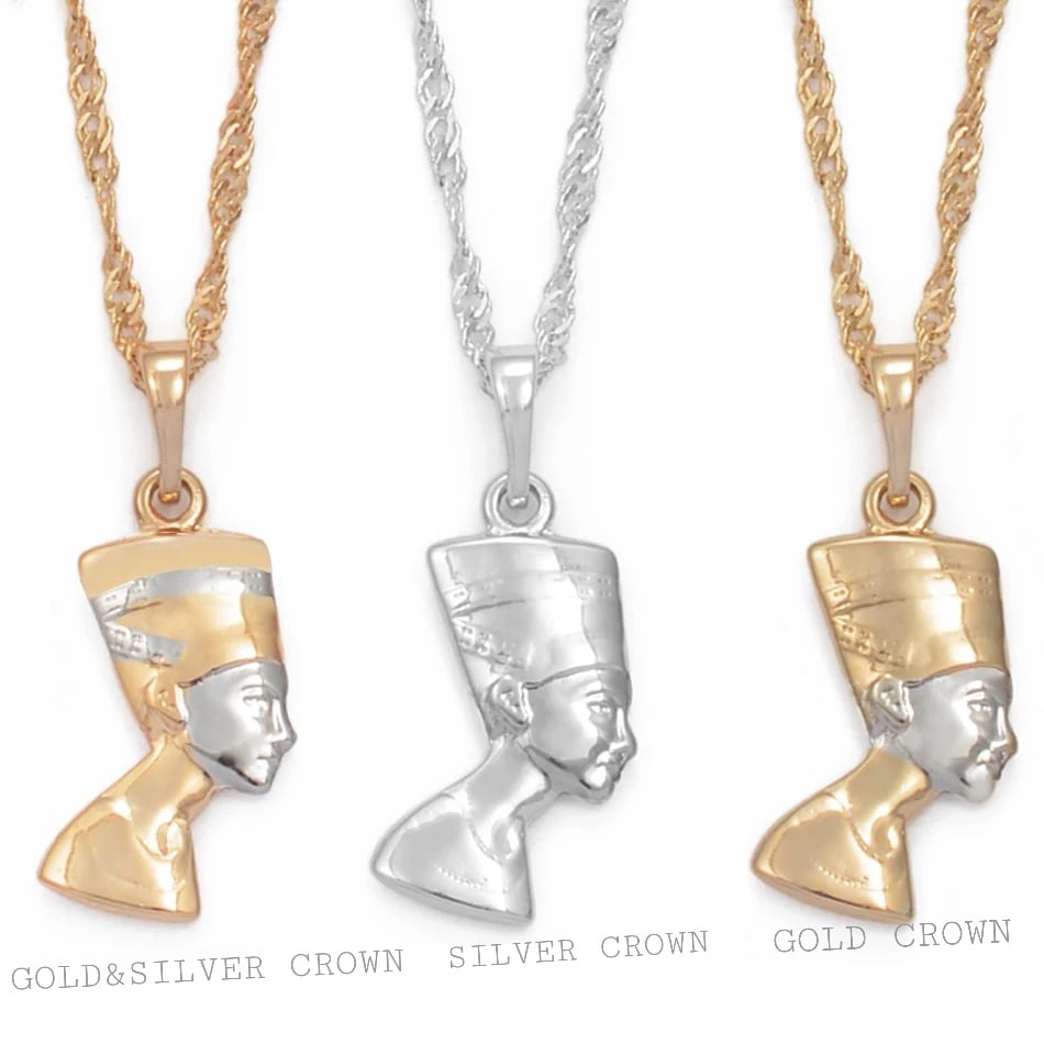 Queen Nefertiti's Crown Necklace