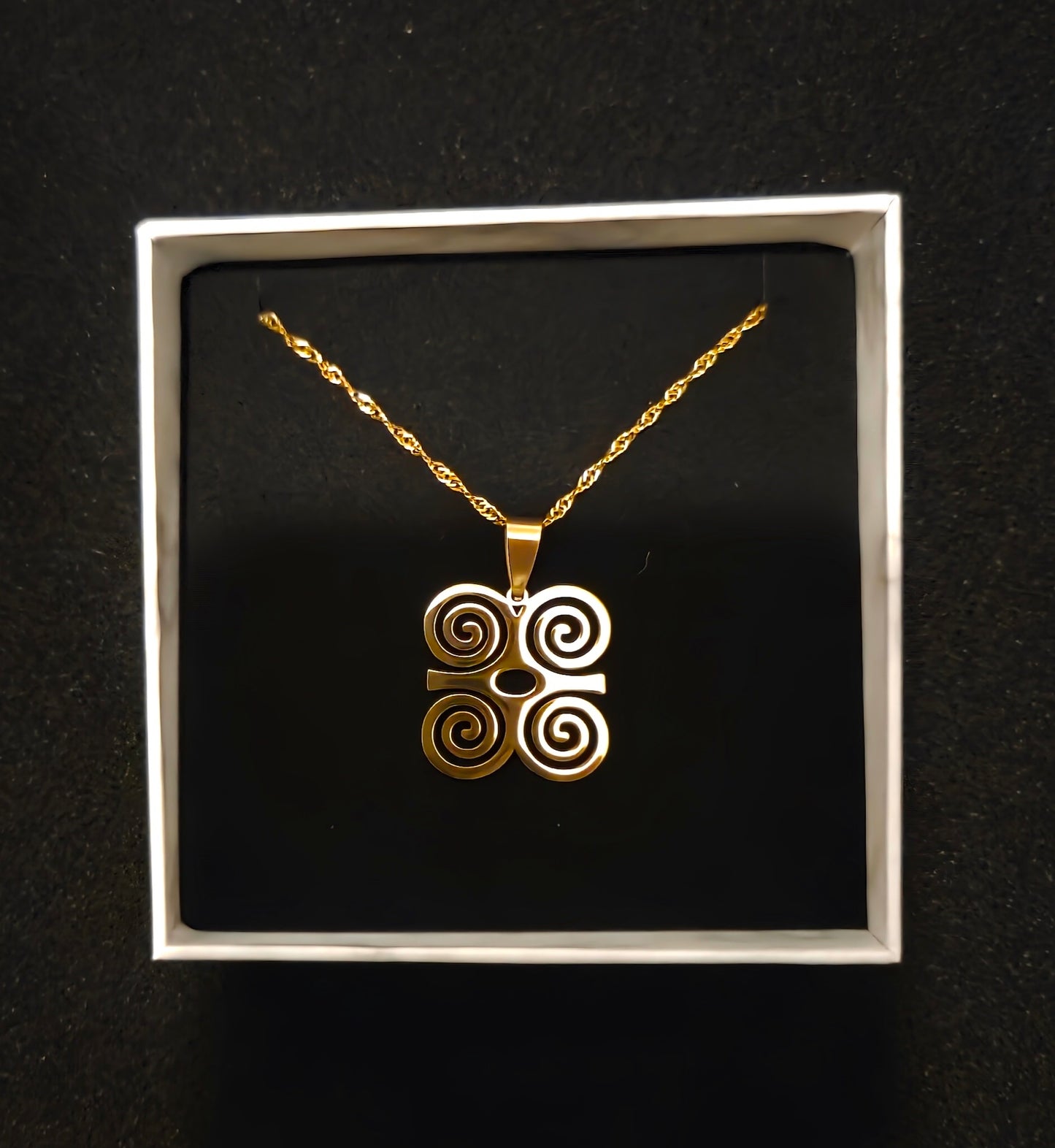 Dwennimmen Adinkra Necklace