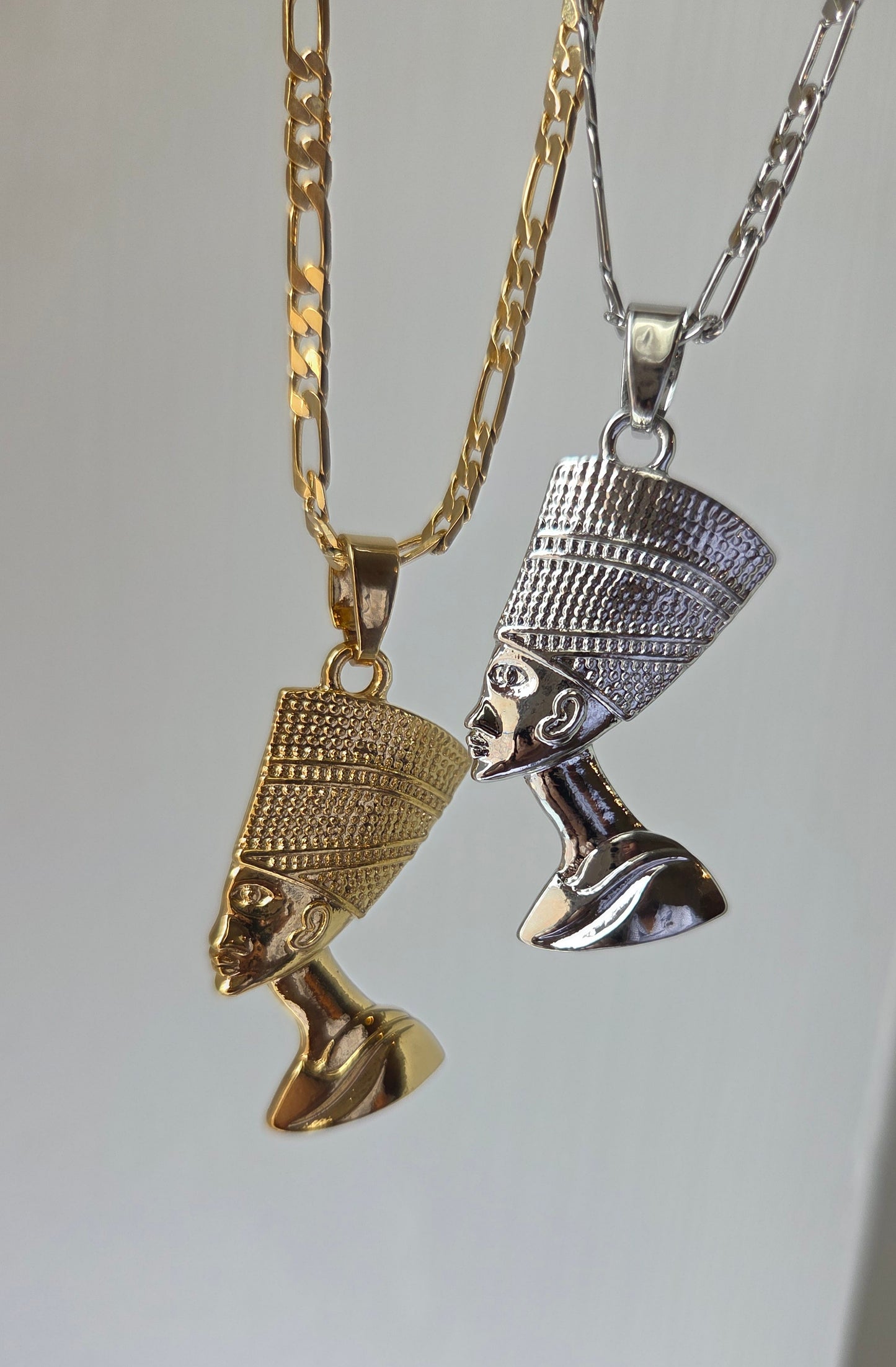 Eqyptian Queen Nefertiti Pendant Necklace