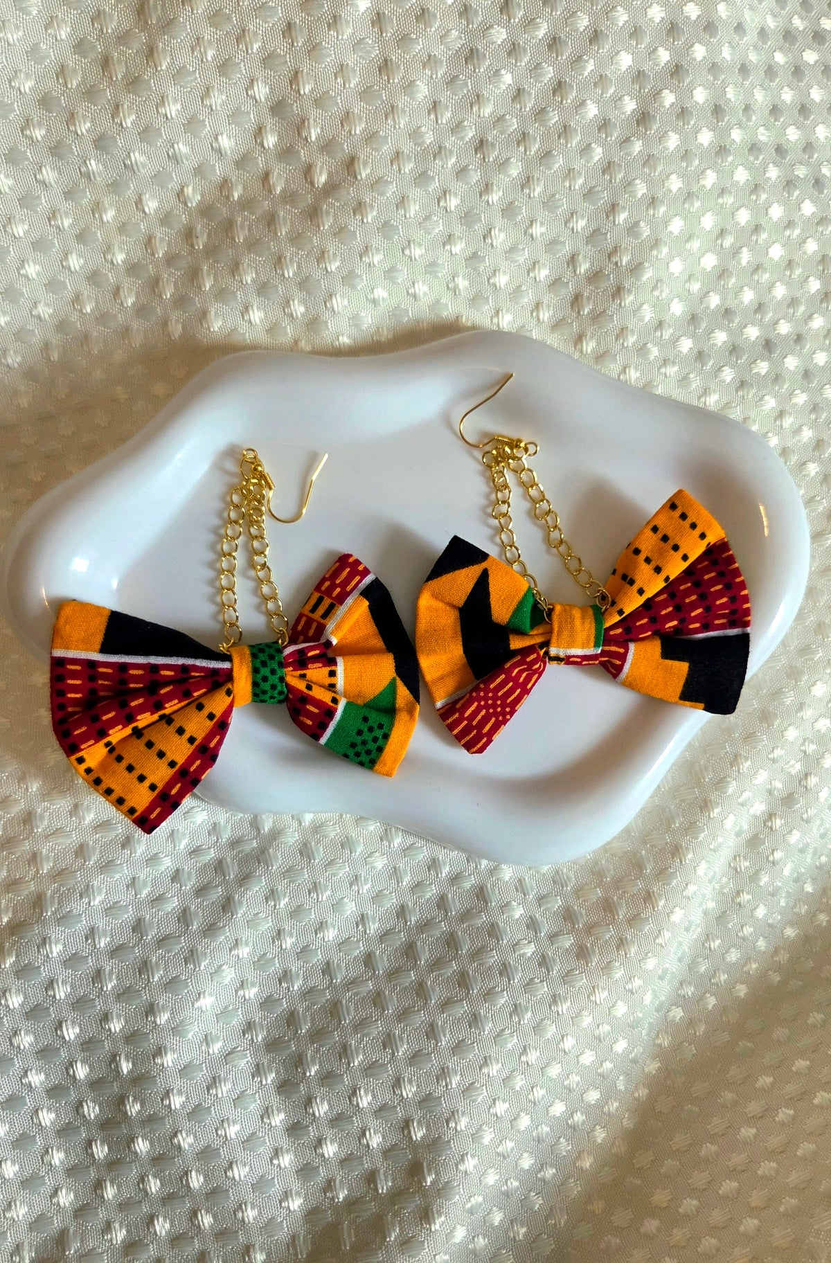 Araba Kente Print Earrings
