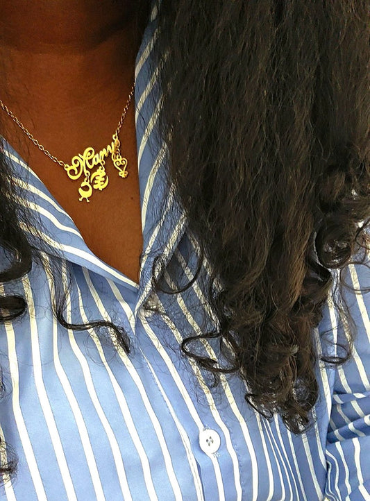 Ahenkan Personalised Name Necklace