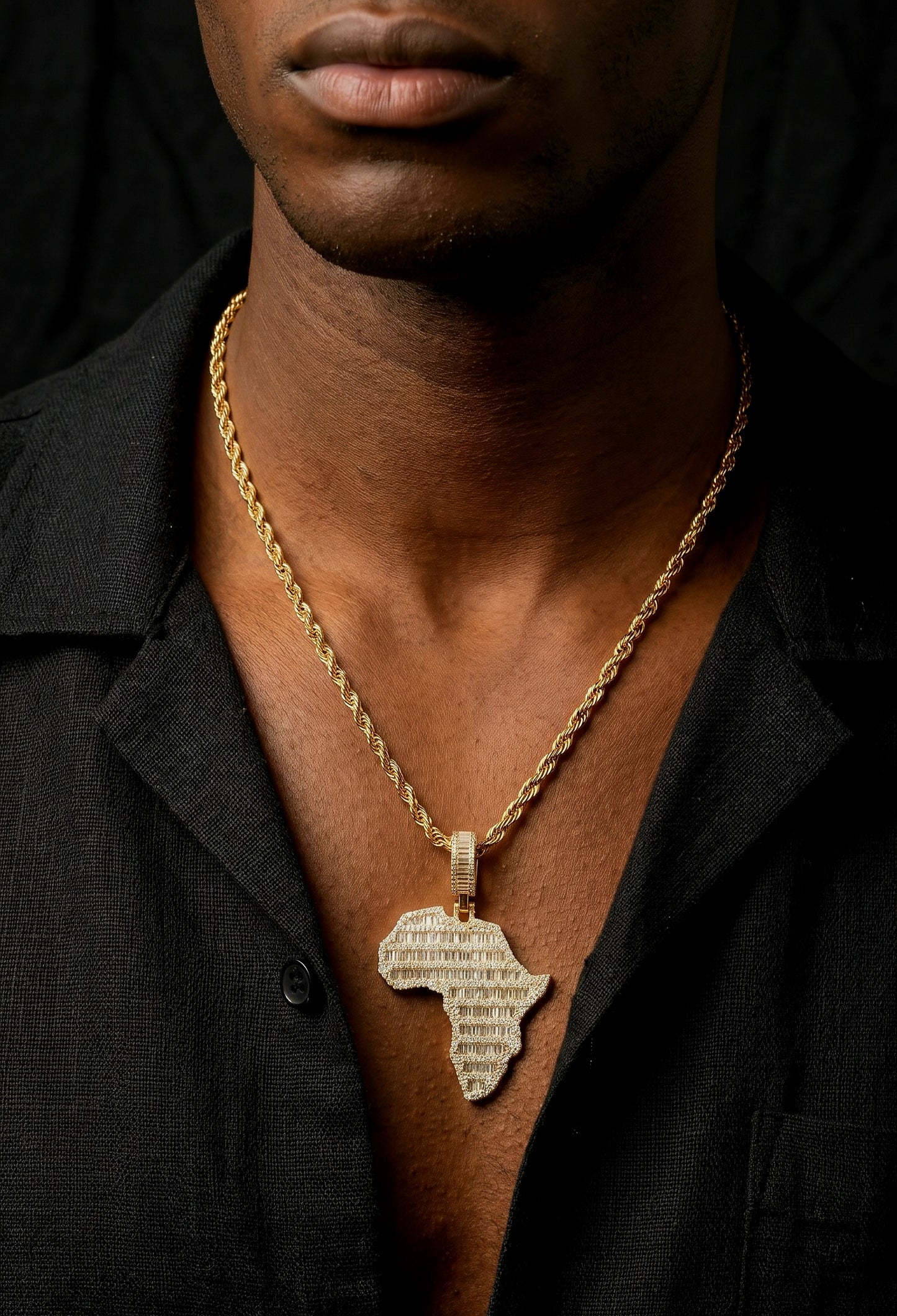 Afrique Iced-Out Necklace