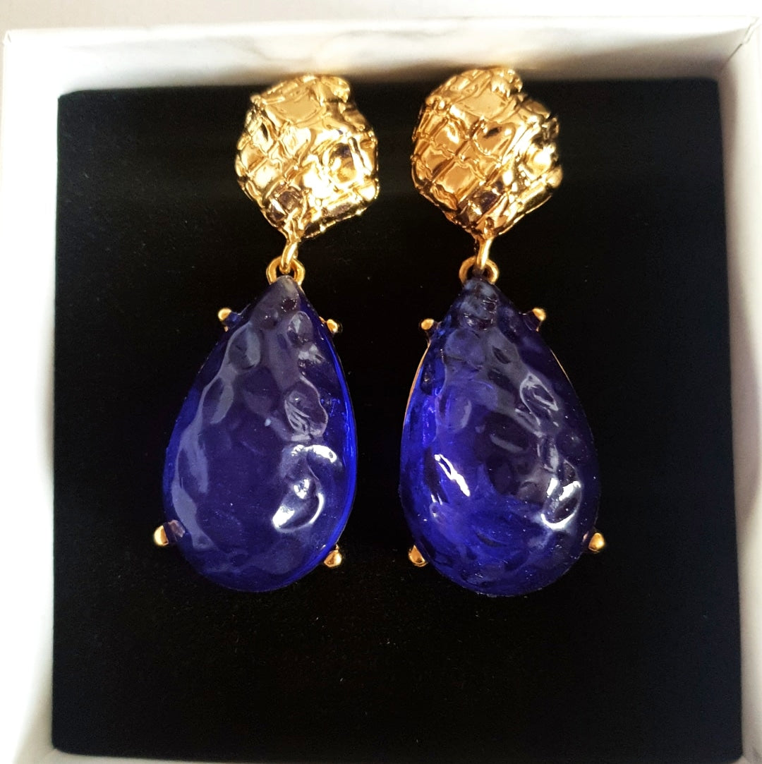 Aminata Crystal Drop Earrings