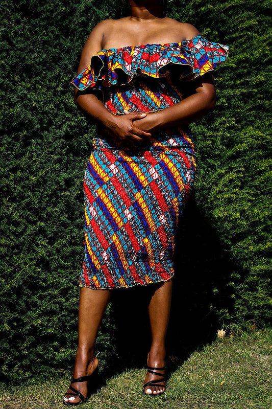 Kekeli African Print 2 Piece Set