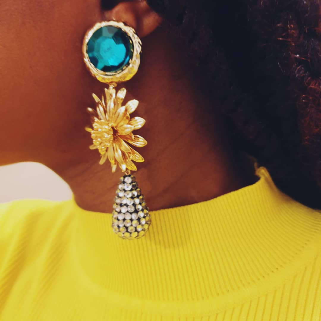 Green Mimi Earrings