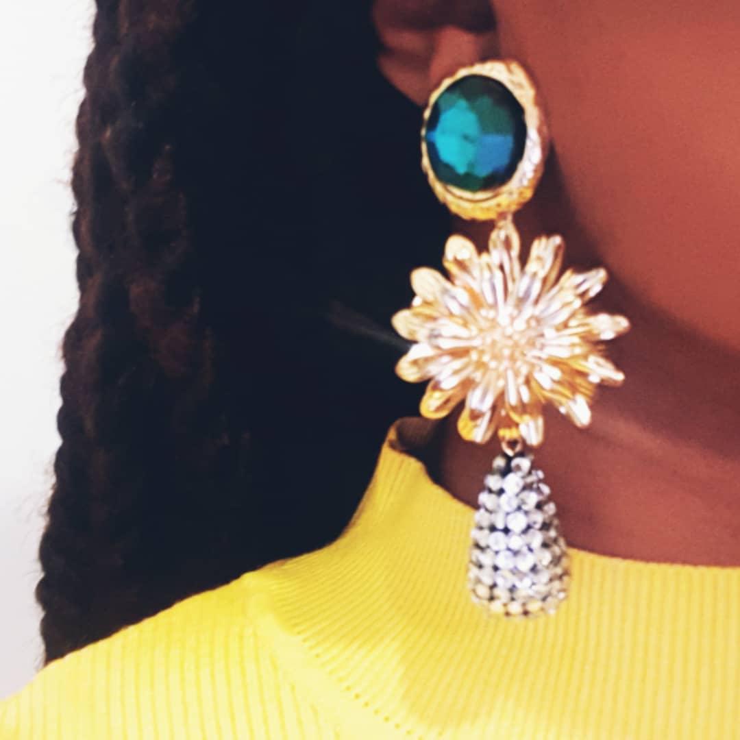 Green Mimi Earrings