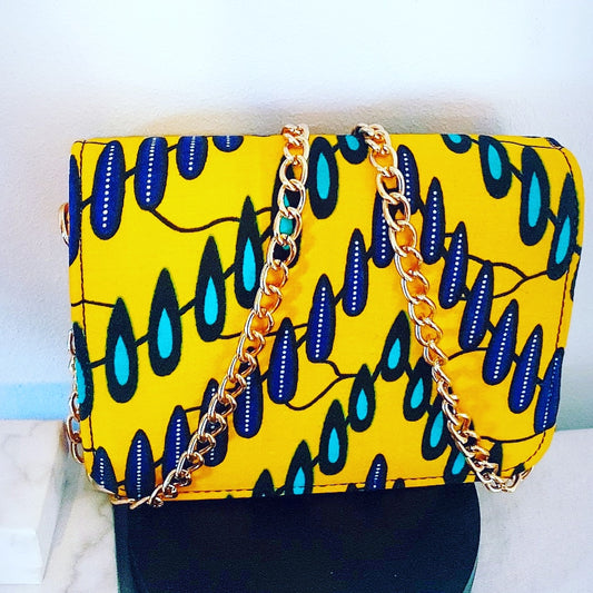 Safiya African Print Handbag