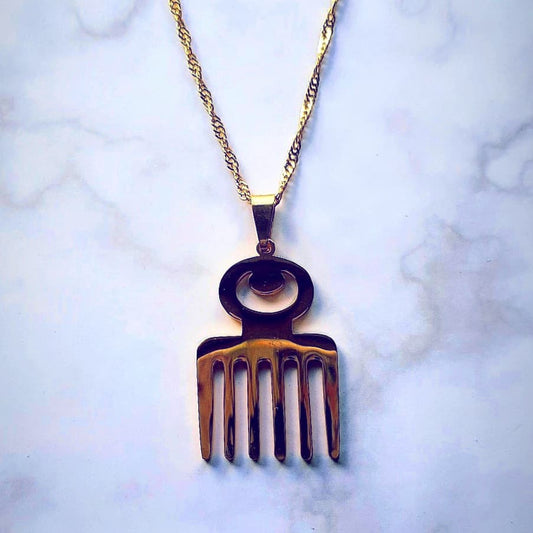 Duafe Adinkra Necklace