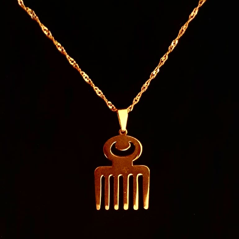 Duafe Adinkra Necklace