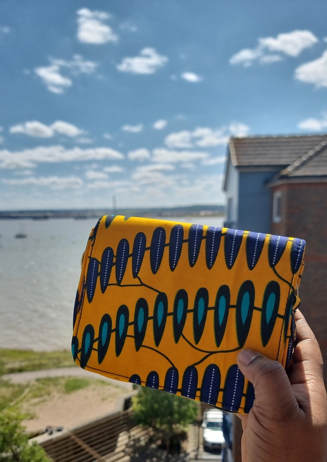 Safiya African Print Handbag