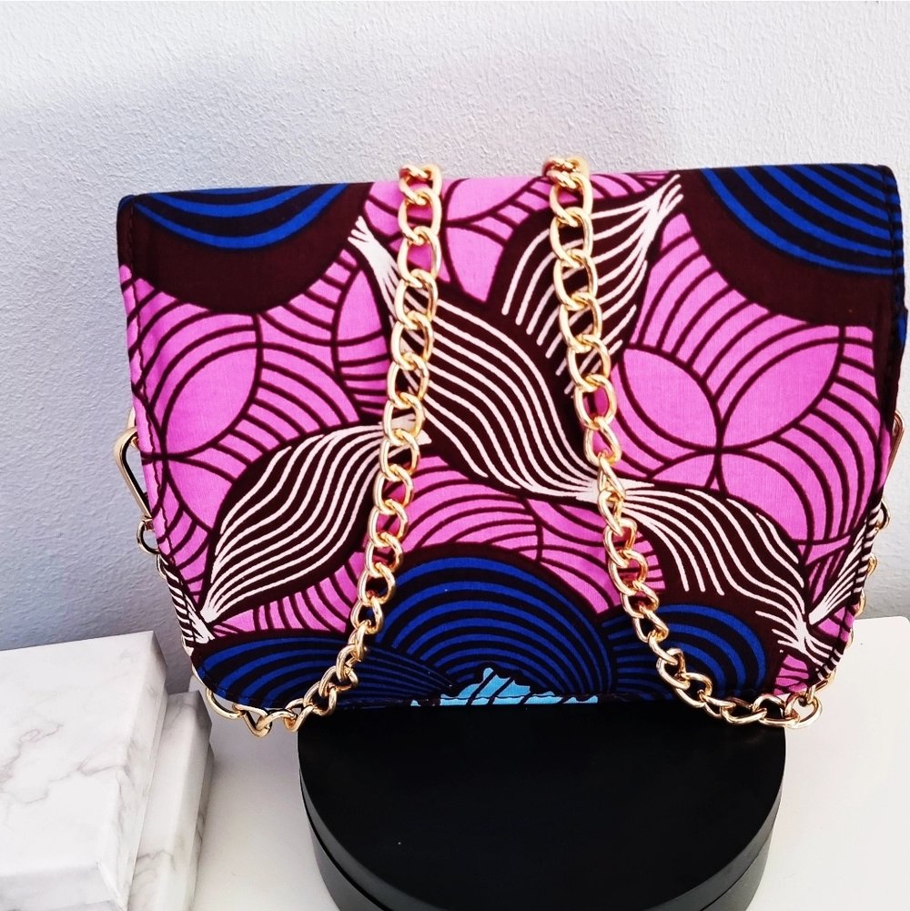Shade African Print Handbag