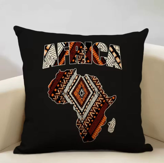 NAADU COLLECTION-Map of Africa Cushion Covers